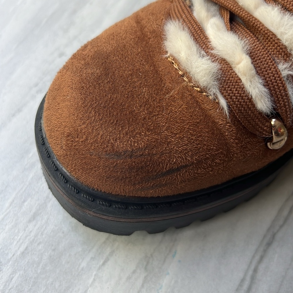 Winter Shearling Suede Booties - Picture 8 of 8